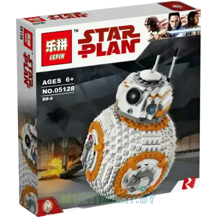 Конструктор Lepin 05128 BB-8 (1238 деталей)